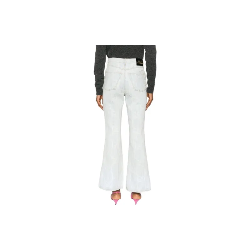 GUCCI Gg Supreme Flared Jeans-3