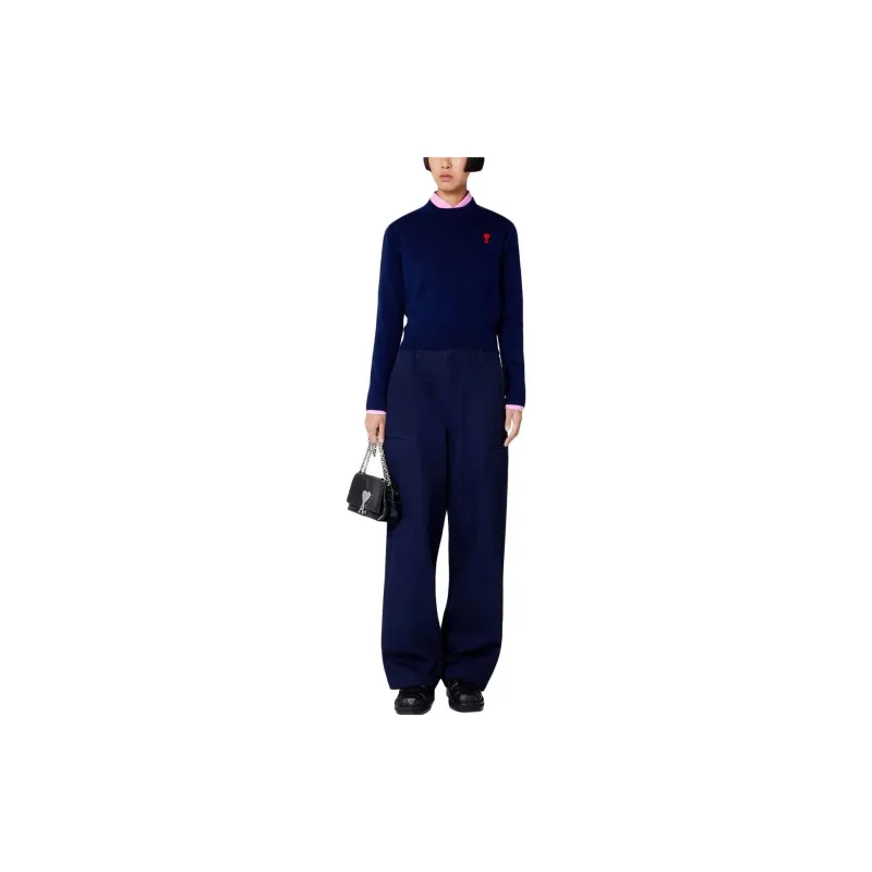 AMIPARIS Cargo Pants 'Nautic Blue'-2