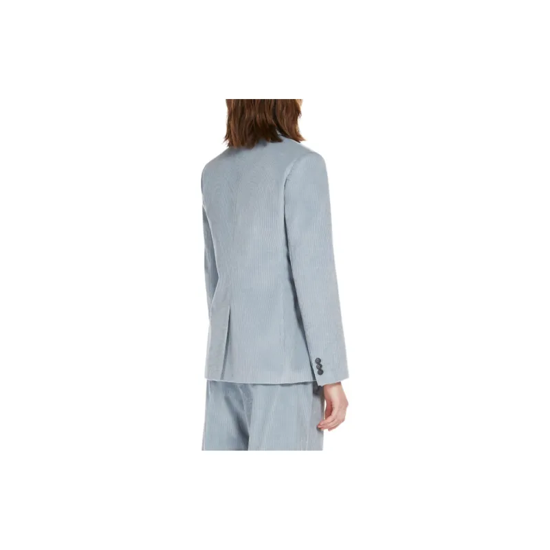 WEEKEND MaxMara Business Suits Coats Women's Sky Blue-3