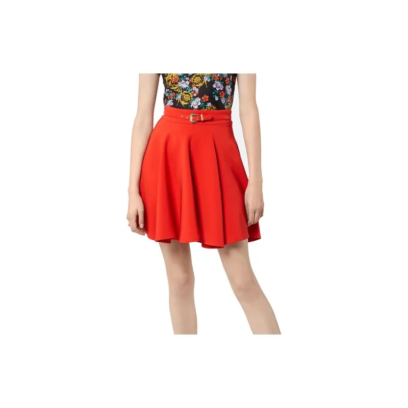 VERSACE VERSACE FW22 Casual Short Skirts Women's Red-2
