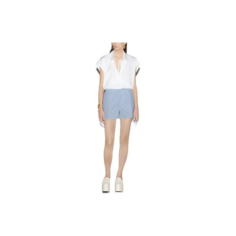 GUCCI Drawstring Poplin Shorts-1