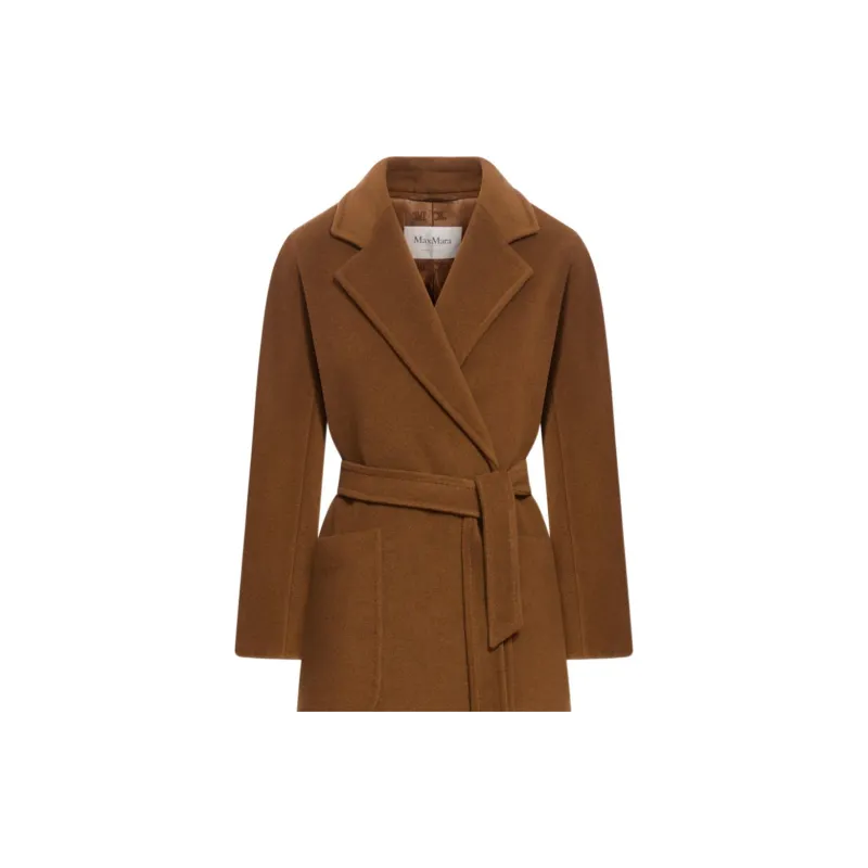 MaxMara Belted Long Coat-2