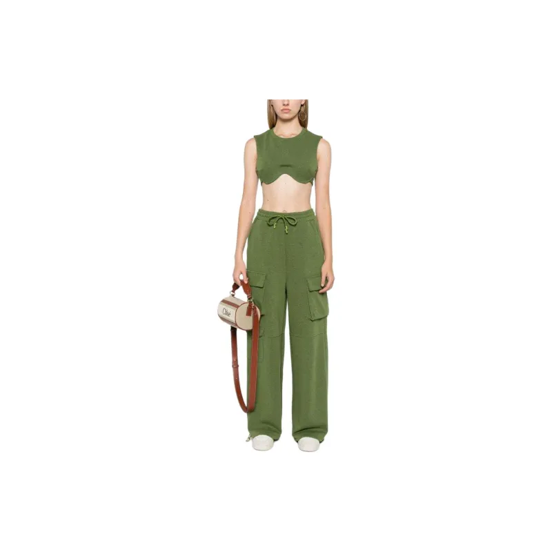 Patrizia Pepe Underwire cup Cropped Tank Top-3