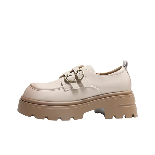 BBMTR Loafers Women's Beige, Camel