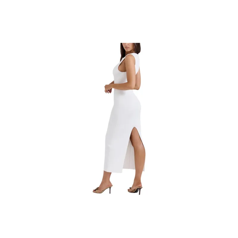 HOUSE OF CB NOLI Sleeveless Dress Women's WHITE/White-4