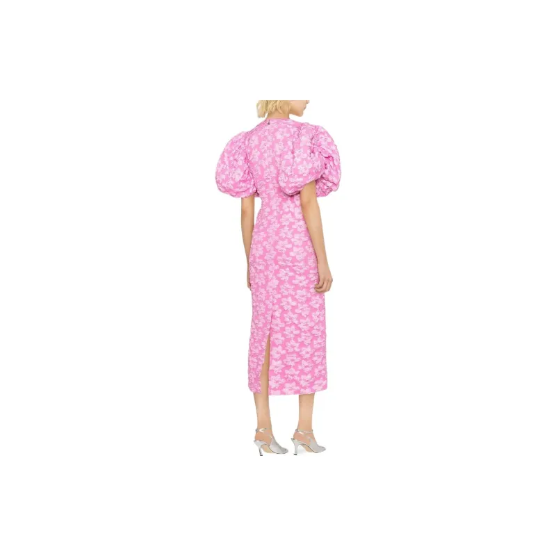 Rotate Short-Sleeved Dresses Women's Pink-3