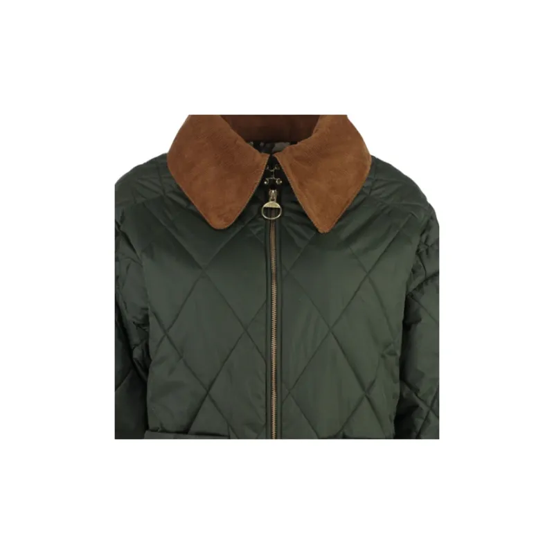 BARBOUR FW23 Puffer Jacket Women's Green-2