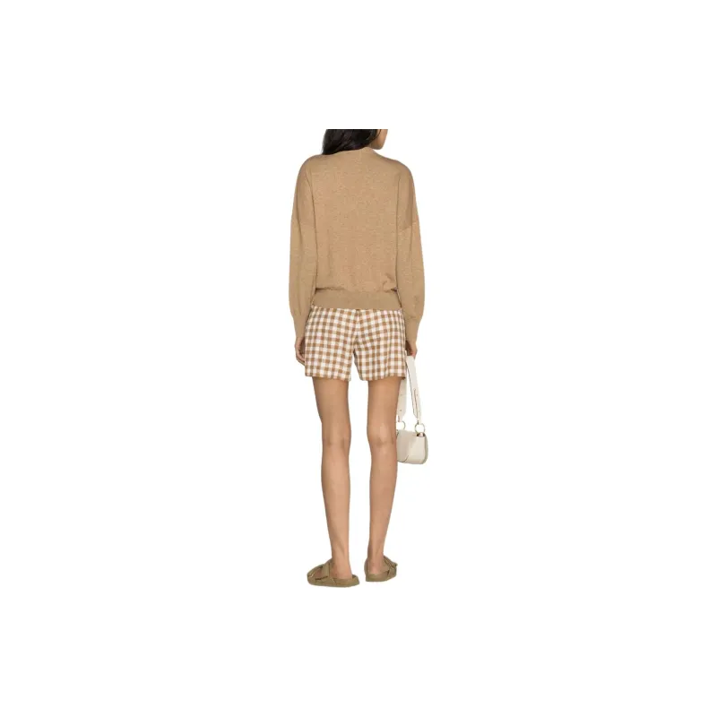 ISABEL MARANT ETOILE Marisans Logo Intarsia Knitted Jumper-3