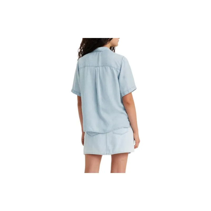 Levis Shirts Women's Blue-3