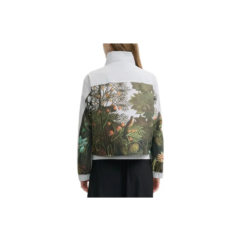FILA x LUSUO LIANMINGKUAN Jackets Coats Women's Beige Light Gray-3