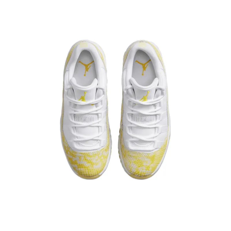 Jordan 11 Retro Low Yellow Snakeskin PS-3