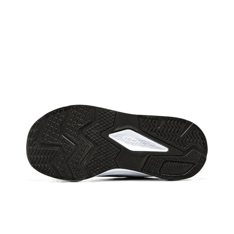 Skechers Ultrasurge Anti Slip Wear Resistant Low Top Kids' Running Shoes Gray White Teenagers-4