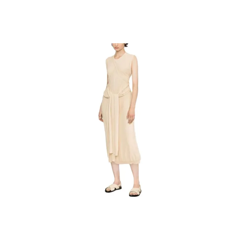 Lemaire Knotted Crewneck Sleeveless Dress-3