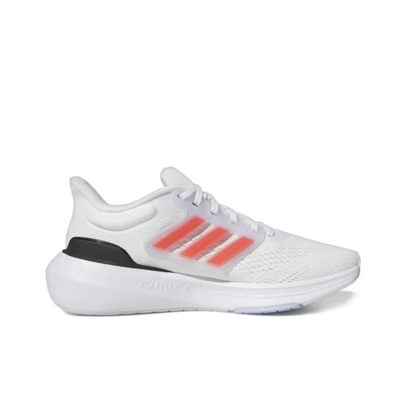 Adidas ULT Abrasion Resistant Low Top Running Shoes White Black Red Teenagers-1