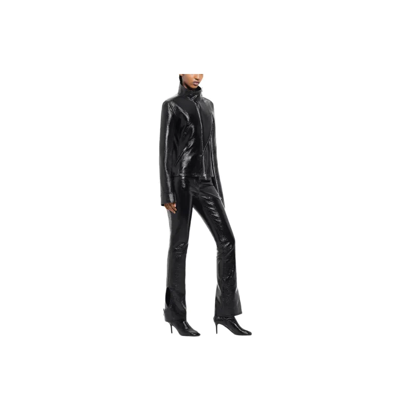 Courrèges Motorcycle Vinyl Jacket-3
