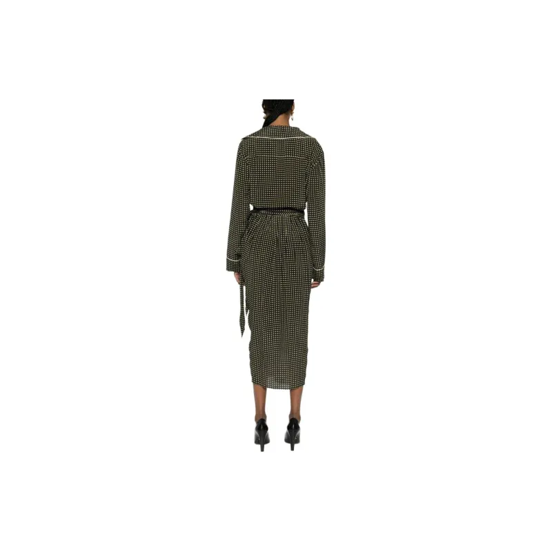 PHILOSOPHY DI LORENZO SERAFINI Long-Sleeved Dresses Women's Black-2