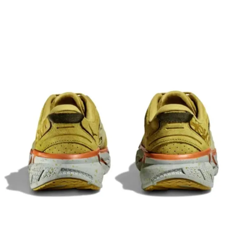 HOKA ONE ONE Clifton LS Shock Absorbers With Slip Resistant Features Low Top Running Shoes Men's Brown-2