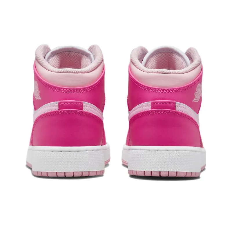 Jordan 1 Mid Fierce Pink GS-5