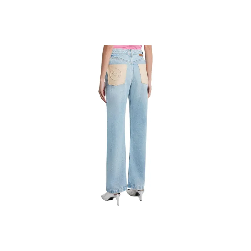 Stella McCartney Straight Leg Slim Cut Jeans-2