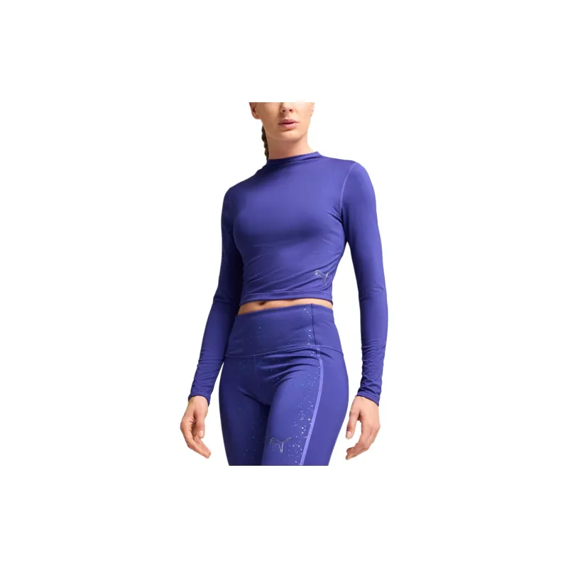 PUMA Intergalactic Women's Long Sleeve Crop Top-2