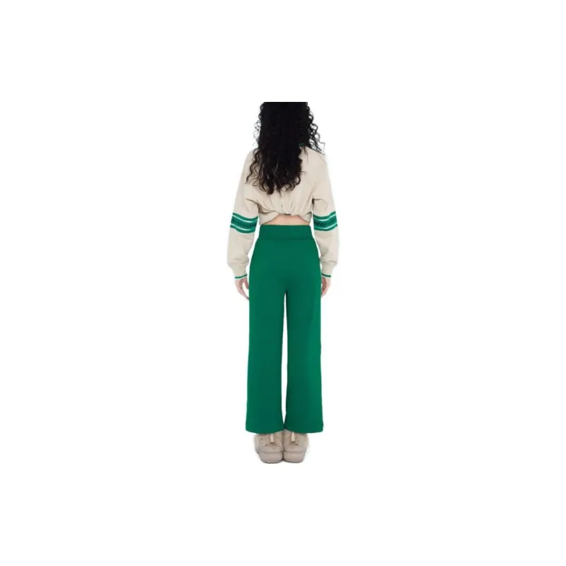 LALABOBO Casual Pants Women's Green-1