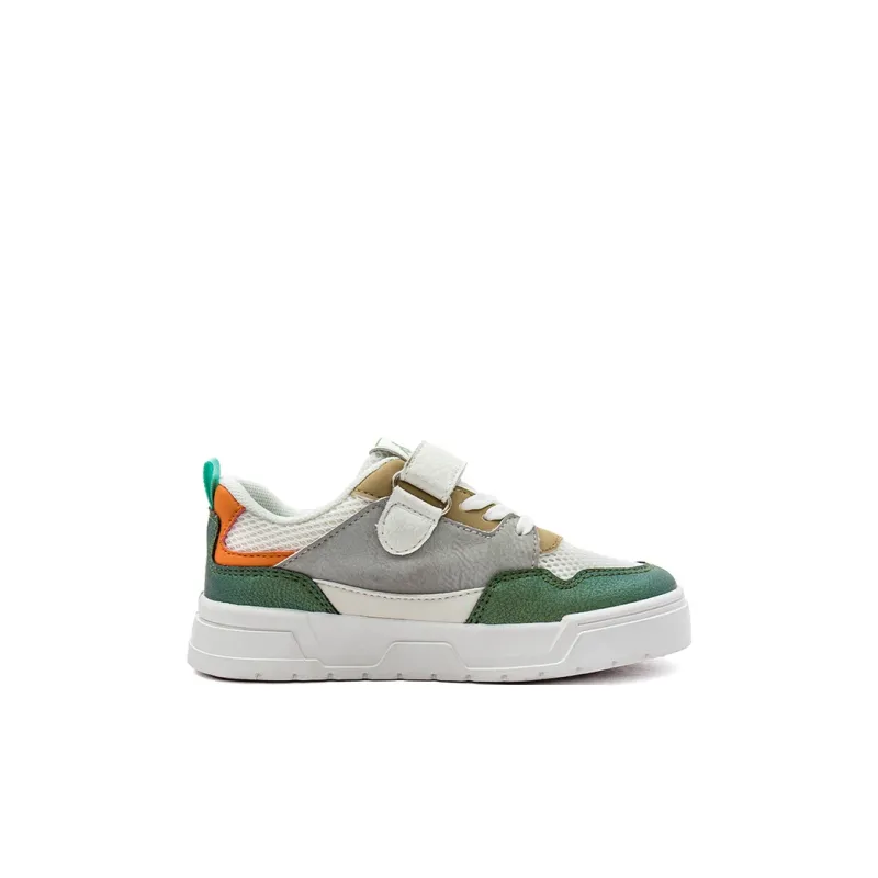 KAPPA KIDS Kids' Skateboarding Shoes Beige White Green Kids'-1