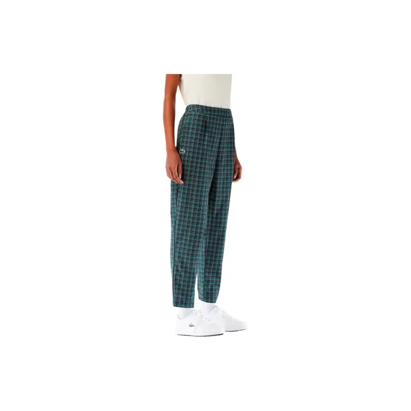 LACOSTE Casual Pants Women's Green-3
