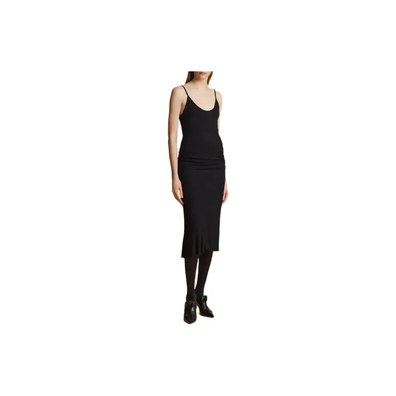 KHAITE Leema Skirt 'Black'-1