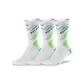 3 Pack (White Green)