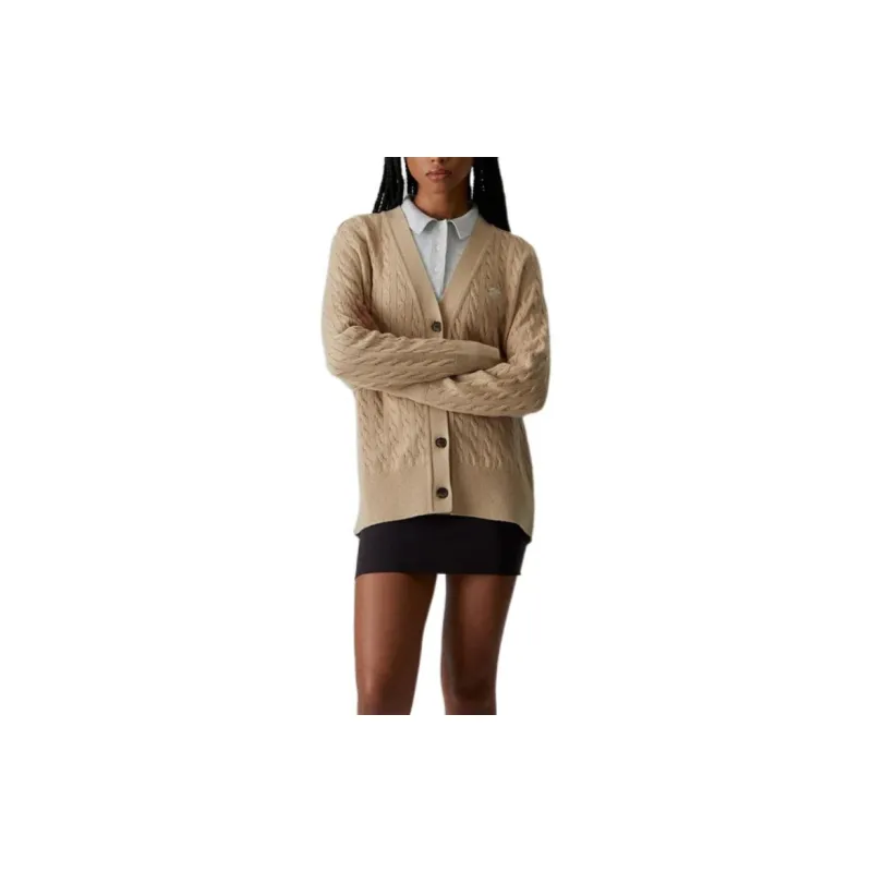 KITH Women's Roman Cable Knit Cardigan 'Birch'-2