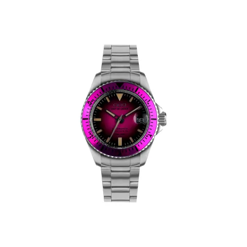 OUT OF ORDER Automatic Mechanical Movement Purple Watch Dial Men's Watches