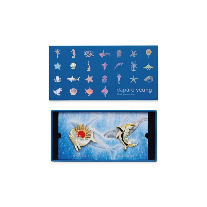 Daparo Yeung Enamel Brooches Unisex-1
