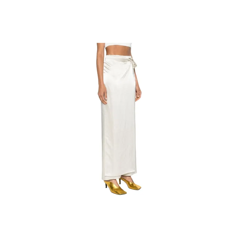NANUSHKA Kehlani Draped detail Palazzo Pants-3