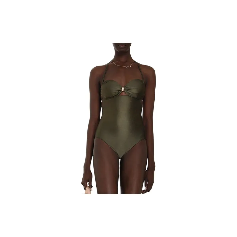 Zimmermann Laurel Halterneck Swimsuit-3