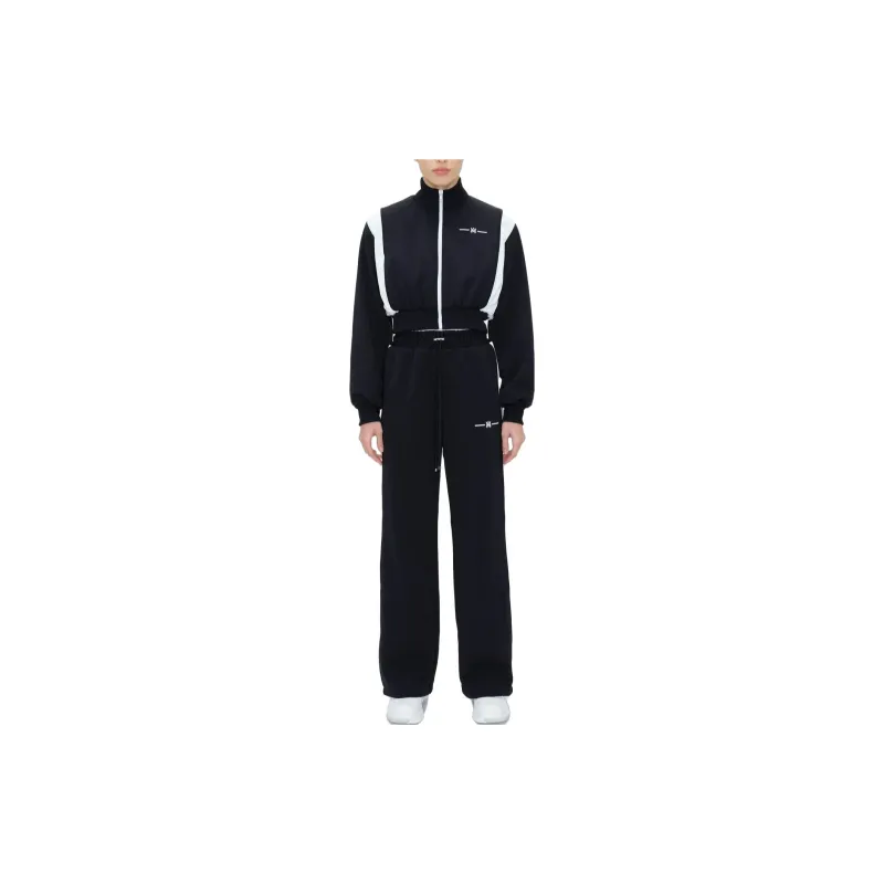 AMIRI Ma Cropped Track Jacket 'Black'-1