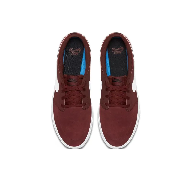 Nike Sb Portmore Ii Solar Dark Team Red White Black-2