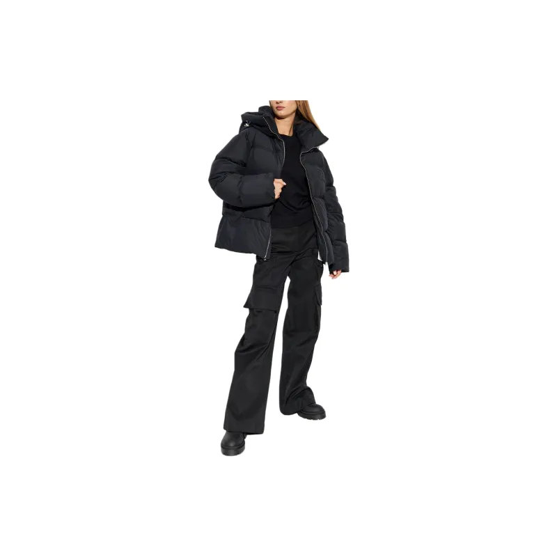 OFF-WHITE Logo-patch Puffer Jacket-1