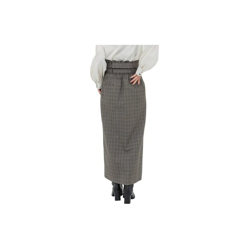 UNITED TOKYO Casual Long Skirts Women's Gray-3