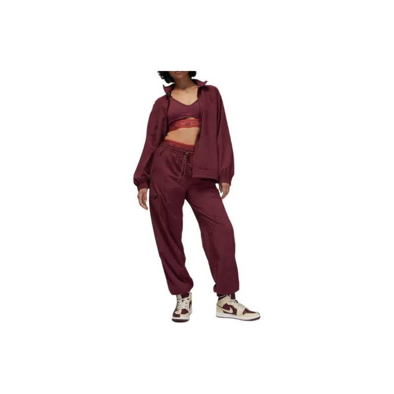 Jordan Sport Tunnel Pants Casual Pants Women's Night Chestnut-2