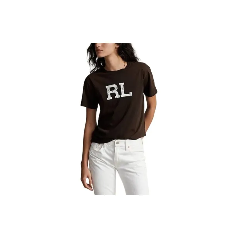 Polo Ralph Lauren T Shirt Women's Brown-1