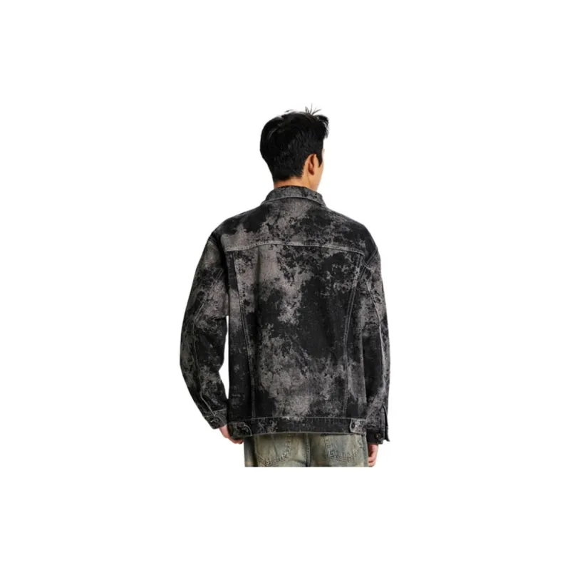 【dme】 Denim Jacket Unisex Black-0