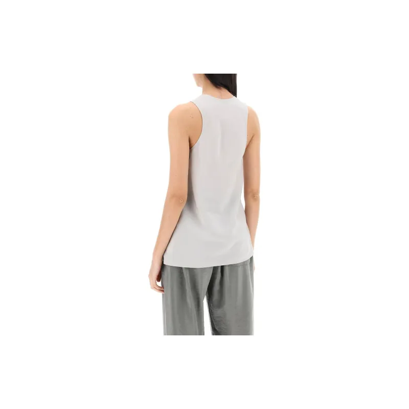 Lemaire Sleeveless Scoop Neck Top-1