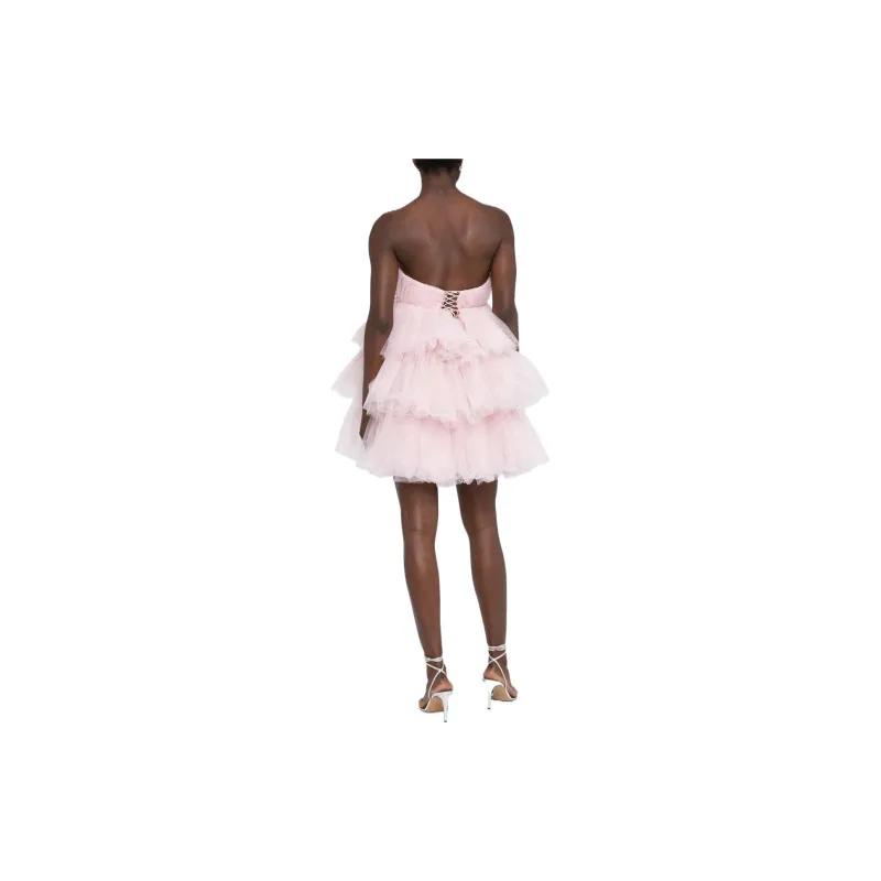Rotate Sleeveless Dresses Women's Pink-3
