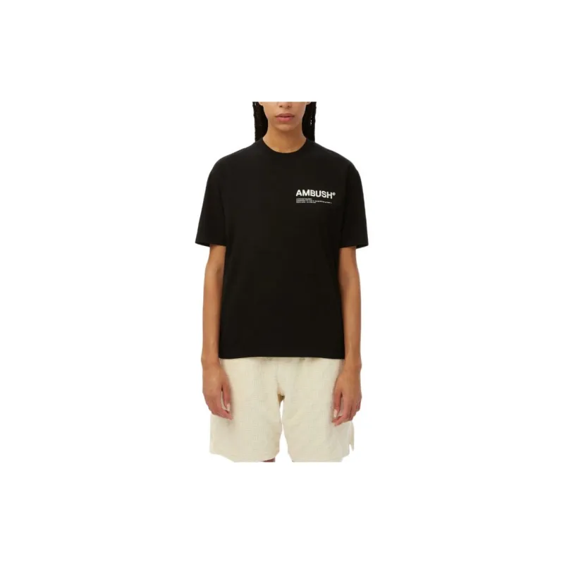 AMBUSH Workshop Logo Tee 'Black'-2