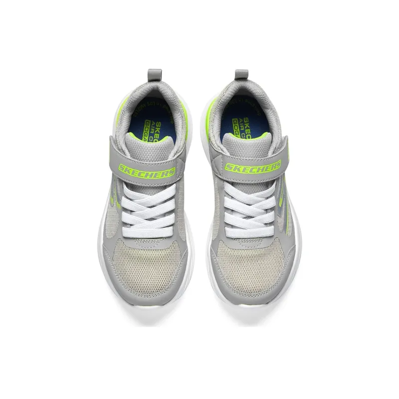 Skechers Go Run 400 V2 Anti Slip Wear Resistant Low Top Kids' Running Shoes Gray Teenagers-3