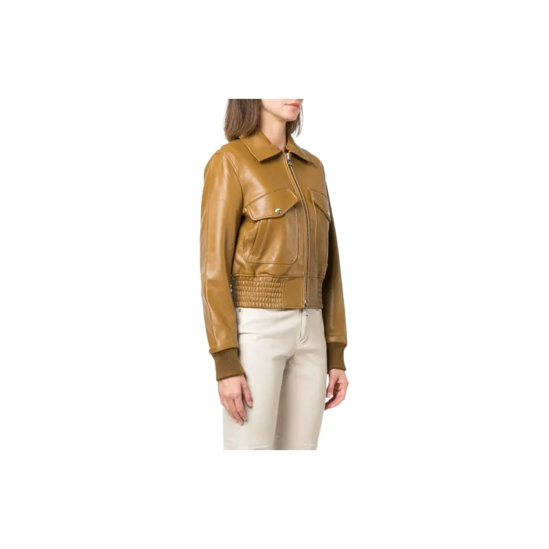 DIESEL Jackets Women's Yellow-3