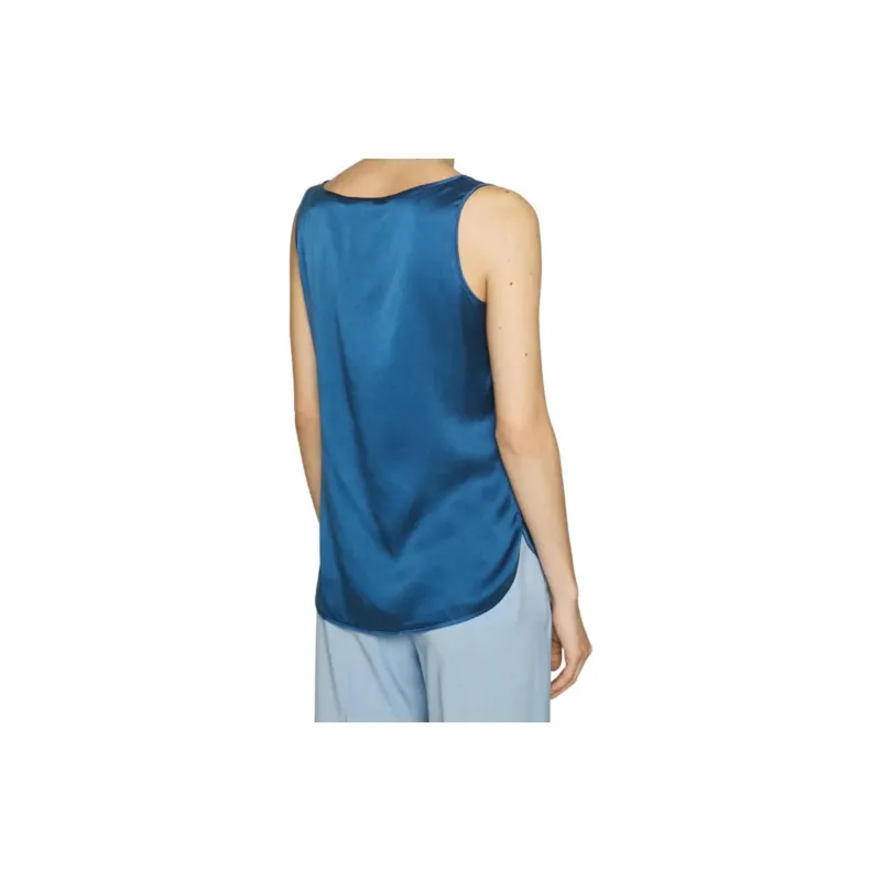 MaxMara Tank Tops Women's Blue-1