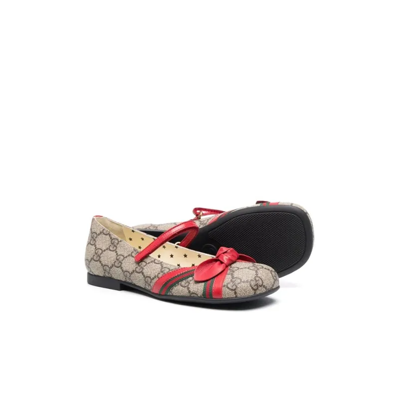 GUCCI Kids Lifestyle Shoes Brown Kids'-3