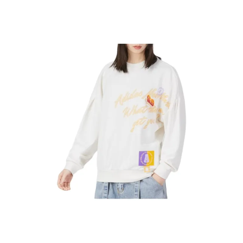 Adidas Neo Sweatshirts Women's Ecru-2