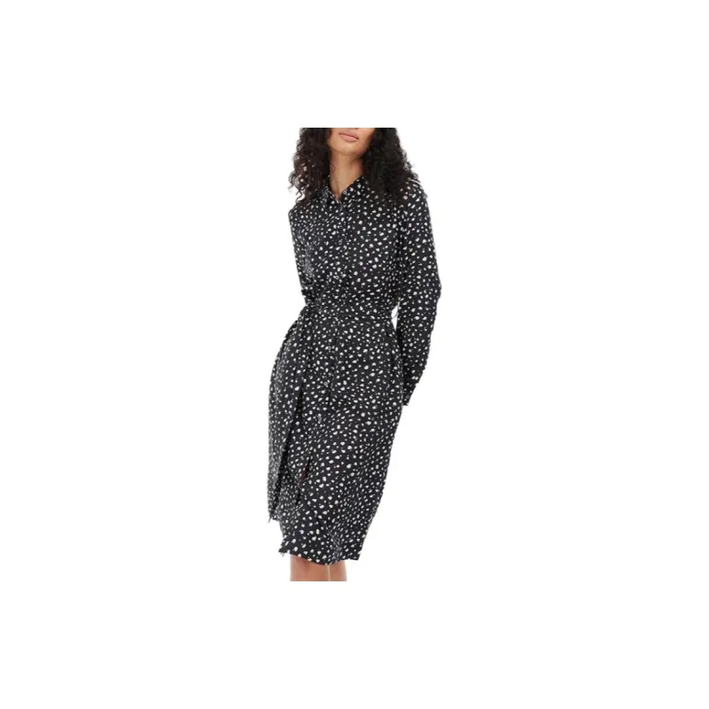 BARBOUR Long-Sleeved Dresses Women's Black-1